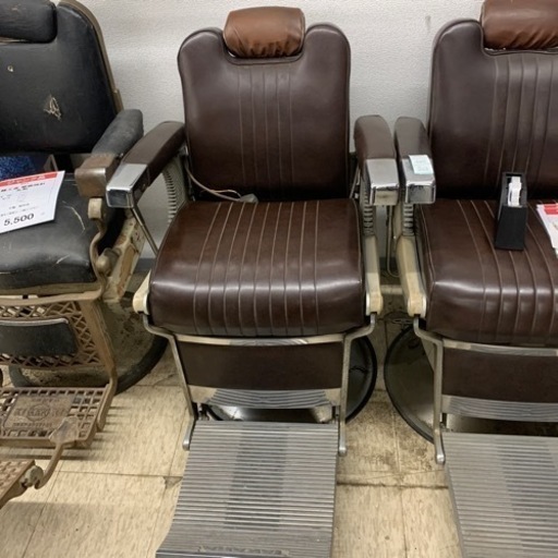 レトロ 美容室 チェア②※223082