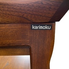 NO.885 karimoku カリモク キッチンワゴン キャスター付きの画像
