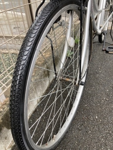 SUNTRUST 26インチ自転車(シルバー)
