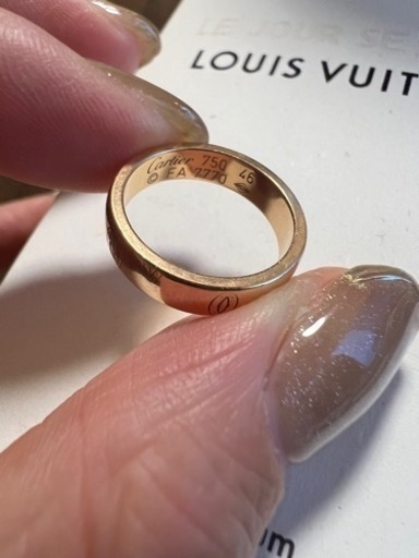 値下げ‼️カルティエ　Cartier リングハッピーバースデー　46  6号