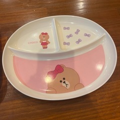 LINE 仕切り プレート お皿の画像