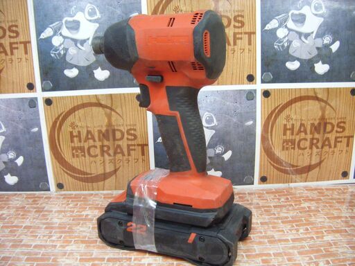 ヒルティ　HILTI　SID6-22　インパクトドライバ　バッテリ21.6V二個/充電器/ケース付き　中古品　【ハンズクラフト宜野湾店】