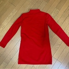 秋冬用　ミニワンピースの画像