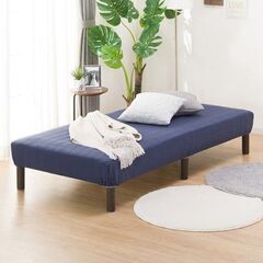 ニトリ シングル脚付きマットレス（ベッドフレームは未使用未開封）の画像