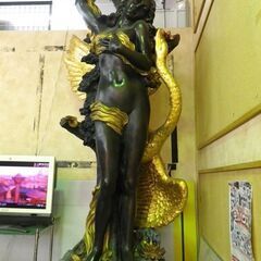 超特大！レダと白鳥モチーフの像 全長280㎝ エントランス ロビー 飲食店 イベントスペース パーティー会場 材質:FRP樹脂　西岡店の画像
