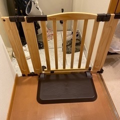 【2台】日本育児 おくだけドアーズ Woody-Plus ナチュラル Sサイズ 6か月~の画像