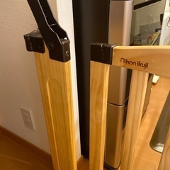 【2台】日本育児 おくだけドアーズ Woody-Plus ナチュラル Sサイズ 6か月~の画像