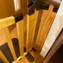 【2台】日本育児 おくだけドアーズ Woody-Plus ナチュラル Sサイズ 6か月~の画像