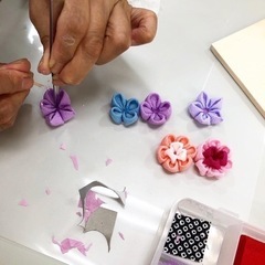 🌸つまみ細工体験🌸初めてさんいつでもどうぞ！の画像
