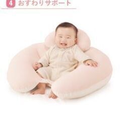  プレママの眠りをサポートする抱き枕、長く使える4WAYクッション!!の画像