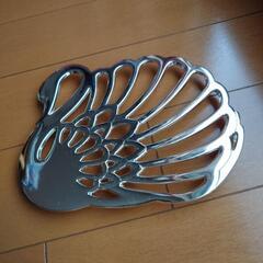 白鳥の鍋敷き