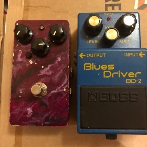 BOSSコン+Leqtique 9/9 Distortion