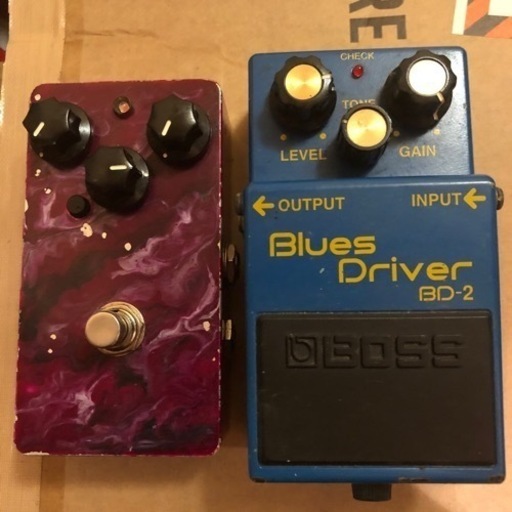BOSSコン+Leqtique 9/9 Distortion