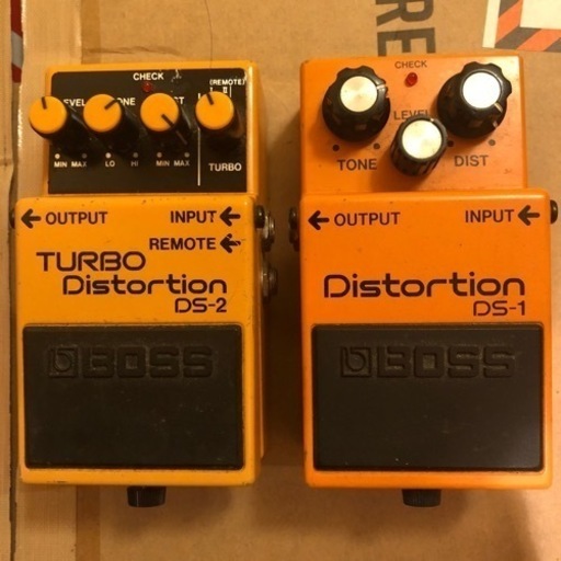 BOSSコン+Leqtique 9/9 Distortion