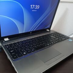 HP　高速SSD大容量240G　Core i5搭載 メモリ8G　大画面15インチ ビジネス