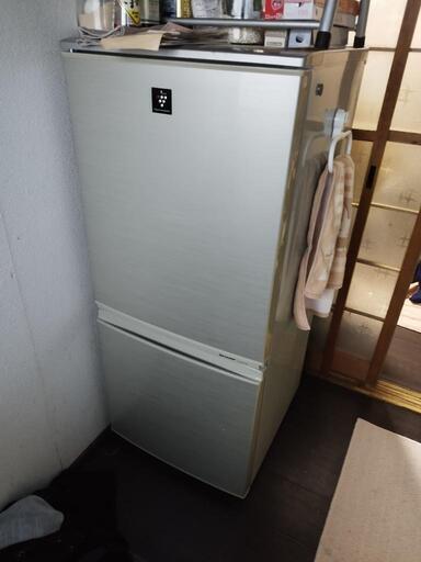 シャープ　SJPD14X (両開き)2013年製