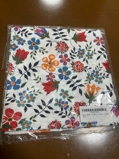 新品未開封。手芸用品 Liberty 大判風呂敷 ふろしき 日本製 92cm幅