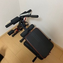 腹筋台とadidasサッカーボール(セット)