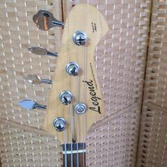 【受渡し決定】Legend Aria Jazz Bass Blueジャズベースの画像