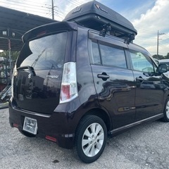 【支払総額9.8万円】即日納車可能ワゴンRスティングレー車検令和6年10月 ターボ スマートキーETC ルーフボックス 修復歴無しの画像