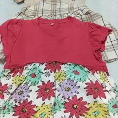 1枚 200円 130センチ　女　カットソー　  120センチ　...