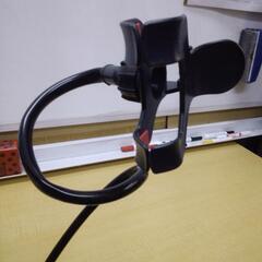 クリップ式スマホホルダー