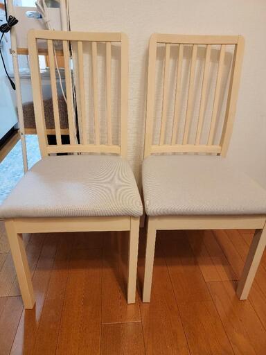 格安出品 IKEA ダイニングチェア 2脚セット EKEDALEN エーケダーレン