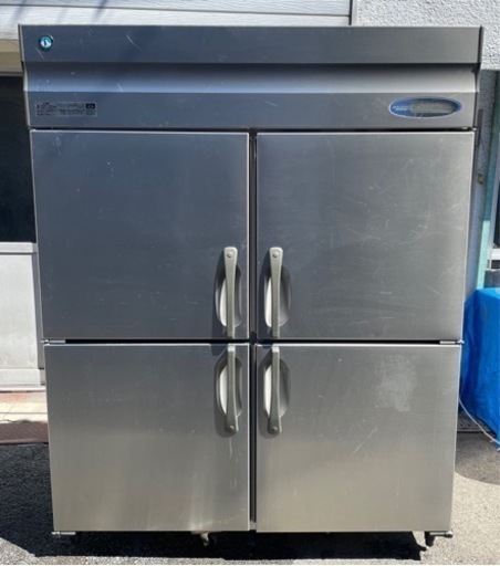 【動確済み】ホシザキ 業務用冷蔵庫 HR-150ZT-ML 1067L 100V 厨房機材 厨房機器 縦型4枚扉 4ドア 大容量 センターピラーレス 厨房 大阪発