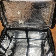 Uber eatsの配達員用バッグ（使用回数少）の画像
