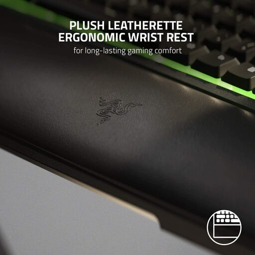 Razer Ornata V2 ゲーミングキーボード US英語配列 メカ・メンブレンスイッチ リストレスト Chroma RGB