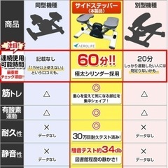 お譲り先決まりました。エアロライフ　サイドステッパーの画像