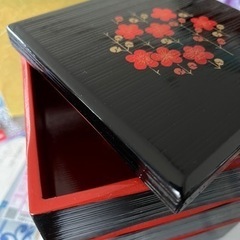 重箱越前塗り　未使用