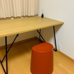 無印 折りたたみテーブル 120 家具の中古が安い！激安で譲ります