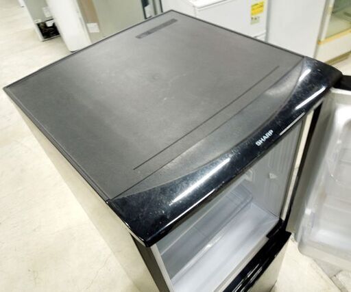 2ドア冷蔵庫 137L 2013年製 SHARP SJ-14Y-B 100Lクラス ブラック 札幌市東区 新道東店