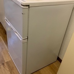 ツードア冷蔵庫 Haier JR-N91K