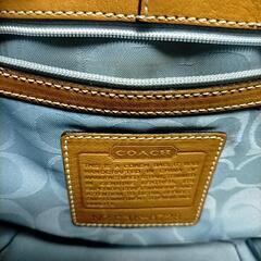🔼COACH かご バッグの画像