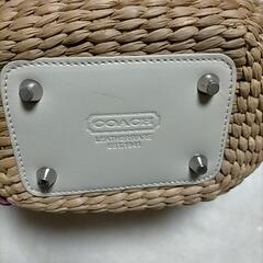 🔼COACH かご バッグの画像