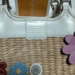 🔼COACH かご バッグの画像