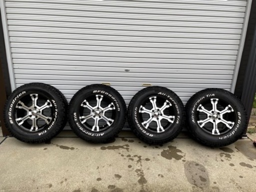 BFグッドリッジ ホワイトレター 16インチ MK-36 ★中古　4本 BFGoodrich All-Terrain 235/70 R16