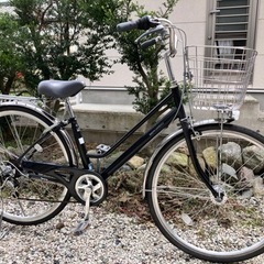 491、ママチャリ27インチブラック