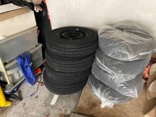 195/80R15　ブリザック　ブリヂストン　中古×4