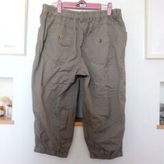 裾ゴム入り　ハーフカーゴパンツ　LLサイズの画像