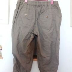 裾ゴム入り　ハーフカーゴパンツ　LLサイズの画像