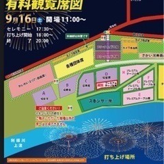 更にお値下げします❗️利根川花火　チケット🎫　２枚セット