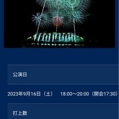 更にお値下げします❗️利根川花火　チケット🎫　２枚セットの画像