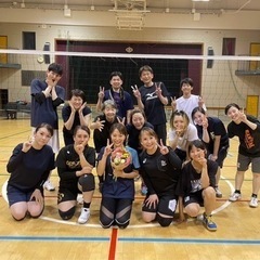 一緒にバレーボールしませんか(^O^)の画像