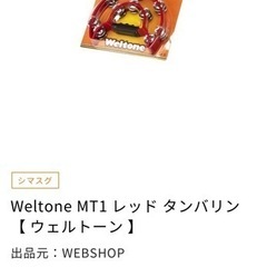 タンバリン美品の画像