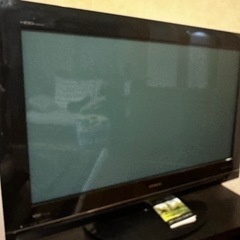 プラズマテレビ　日立WOOO テレビ台付けます