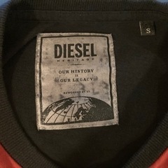 DIESEL ディーゼル ブラック Tシャツ Sサイズの画像