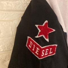 DIESEL ディーゼル ブラック Tシャツ Sサイズの画像